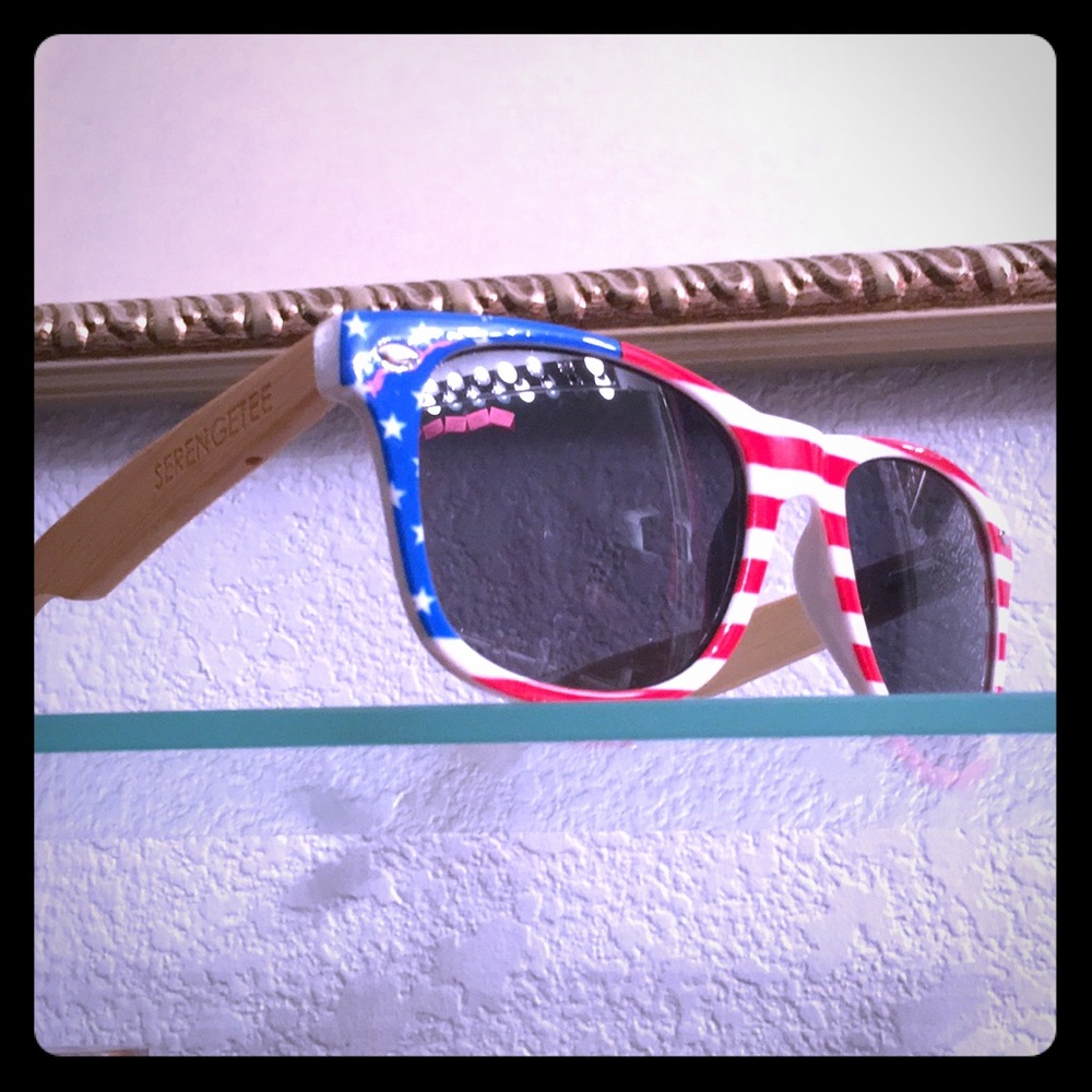 American flag sunglasses